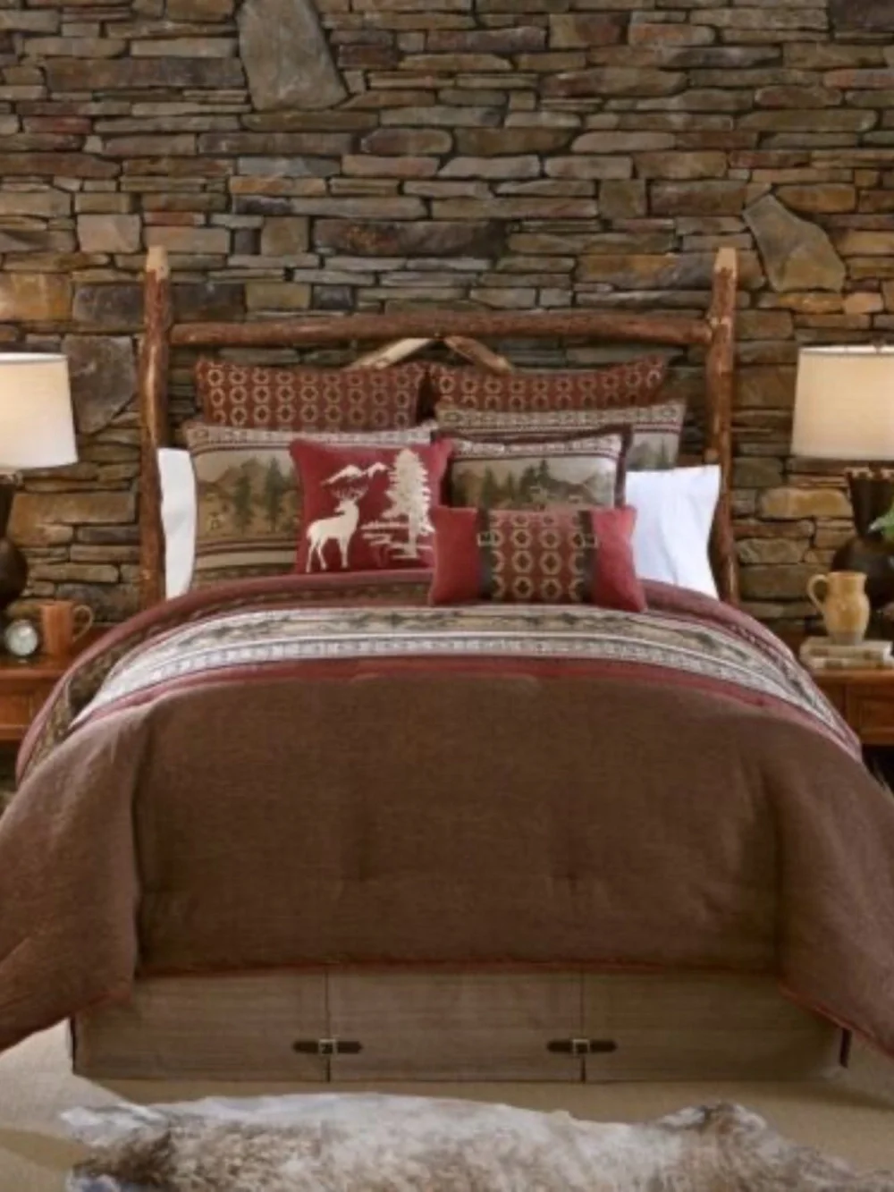 CROSCILL Estate OAKWOOD Window VALANCE Size: 88 x 17